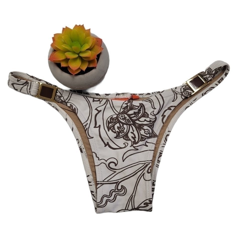Cia. Maritima Swim Bottoms - Size S Brown Tan